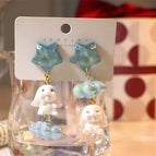 Blue Star Ear Clip