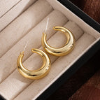 S4424-14   Geometric Gold and Silver Beads Small C
