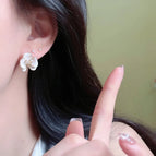 White Ear Clip