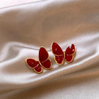 7# Silver Needle-Red Butterfly