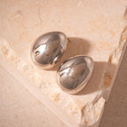 11# Ear Studs-Silver-Mirror