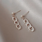 8# Chain Stud Earrings