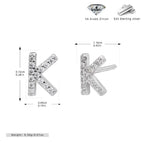Platinum-Plated-K / 925 Silver