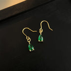 Emerald Zircon Drop Shape
