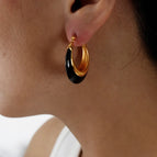 F786-Black Earrings
