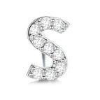 Letter Earrings S (Single Piece)