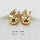 18mm*31mm / Gold / 1 Pair