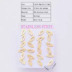 5.5x13.5mm / Lips / 12 Pairs/Package