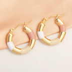 EE01-9 Pink and Yellow White