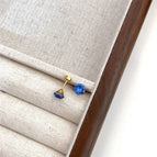 Blue Small round 6mm