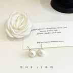 12mm M White Cotton Flower Bead
