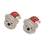 Silver Christmas Bear