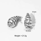Rigid Spiral Water Droplets