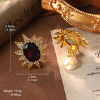 Oval Flower / 2.9*3.45CM