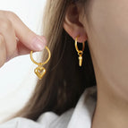 F088-Gold Earrings