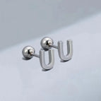 Silver / Letter U