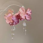 67# Silver Needle-Purple-Tassel flowers