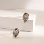 Oval Stripes-Steel Color