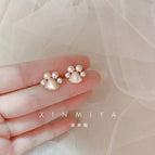 Cat Paw Natural Shell Ear Studs