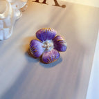 A Purple Brooch