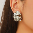 20#Irregular simple silver