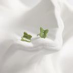 Green Big Butterfly/1 Pair