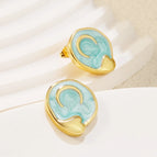One Size / Multicolor-Golden Yellow / Blue