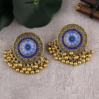 TZ114-round Blue Diamond