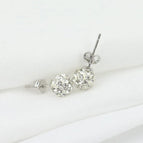 White Diamond / 6mm with rubber stopper