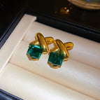 Silver Needles-Gold-Green