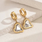 One Size / Gold / Red Heart