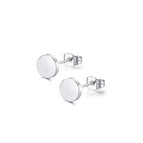 Silver / 5mm Pair