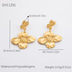 Eh11291 / Electroplating 18K Real Gold