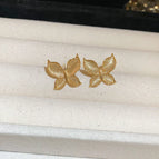 34 # Silver Needle-Gold (Real Gold Plating)