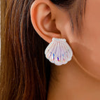 YLC-ES-2023 White Earrings