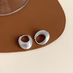 Brushed Ear Clip-Copper Ear Buckle