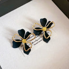 6# Silver Needle-Black (Double-Layer Flowers)
