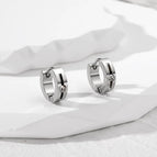 10# Silver Single Diamond