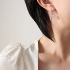 F094-Steel Earrings