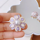 Purple Brooch