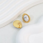 Gold / White Opal