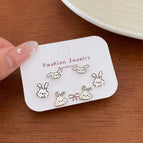 Hxt18 Cute Bunny【Three Pairs】