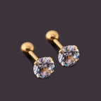 Gold / 6mm Pair