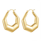 34.5mm * 36mm / Gold / 1 Pair/Package