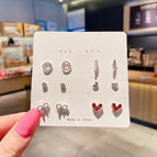 71#Burgundy love (six-piece set)
