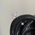 Cross Crutch Ear Bone Stud
