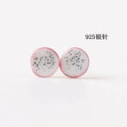 Dragon Fruit 925 Silver Needle