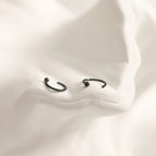 Black C Ring/1 Pair