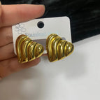 Gold Large Earrings102 / 18k