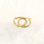 Gold / 25mm Pair
